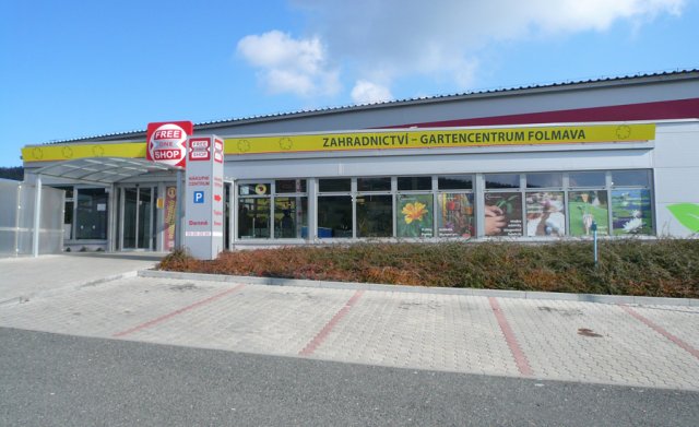 Rekonstrukce prodejní haly - Zahradnictví Free one shop